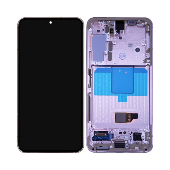 Touch+Display+Frame Samsung Galaxy S22/S901 Service Pack Violet